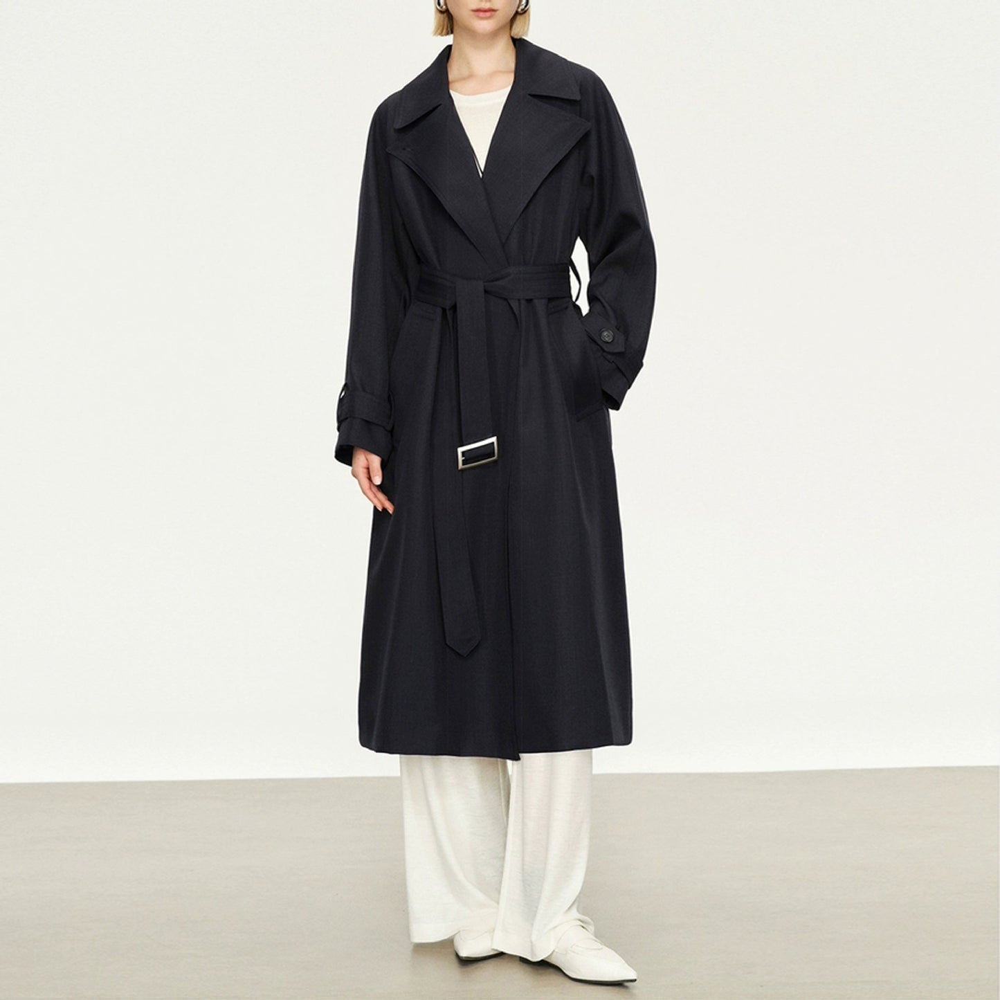 H4113 Women's trench coat