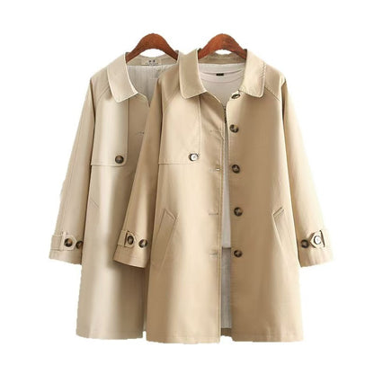 H4102 Women's trench coat