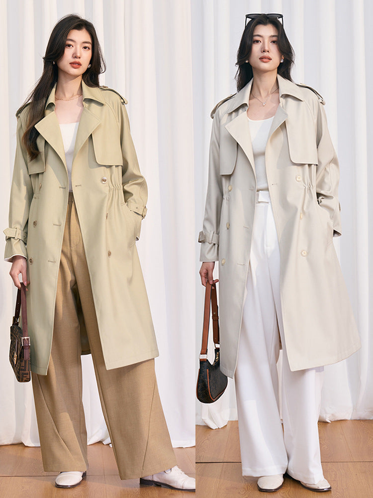 H4167 cashmere trench coat