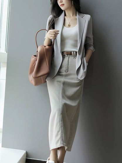 H4187 Women's suit jacket