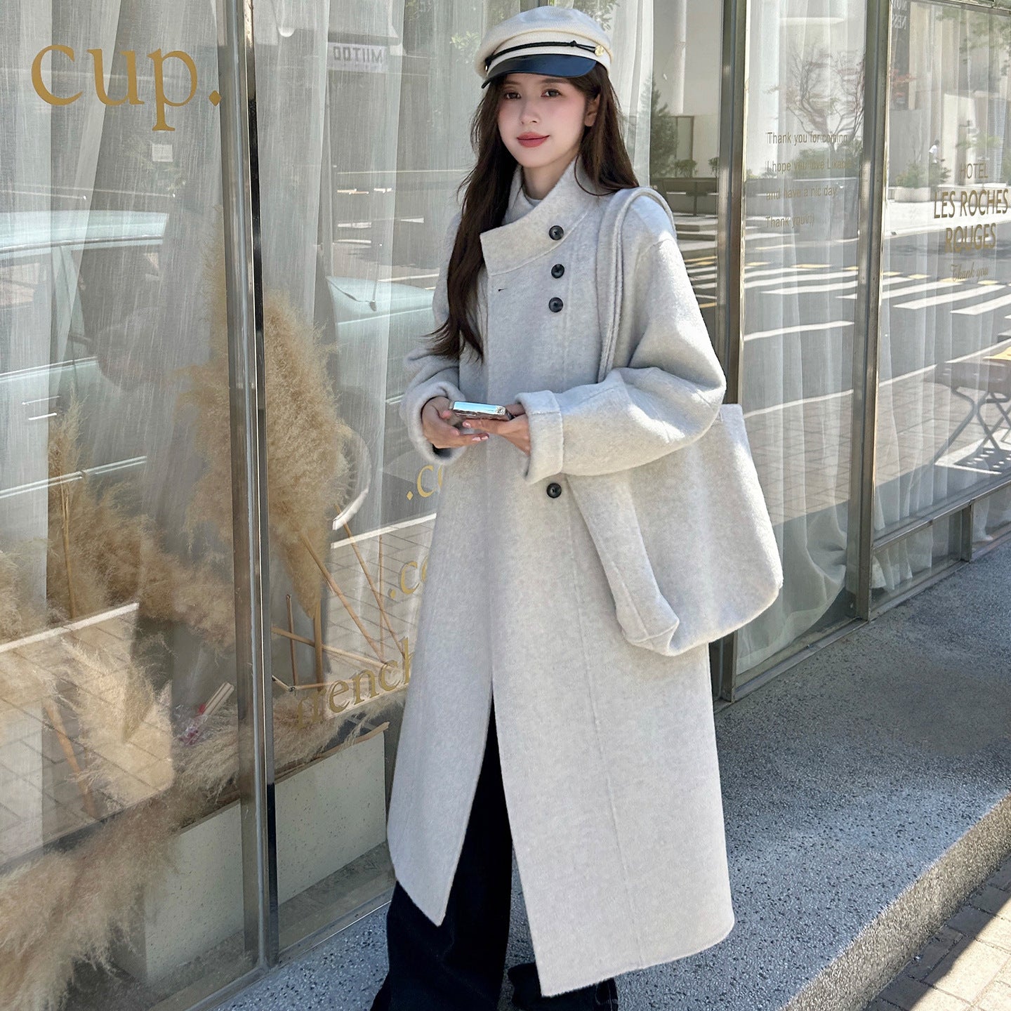 H4230 cashmere coat