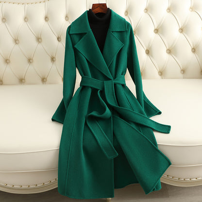 H4286 Women's wool coat
