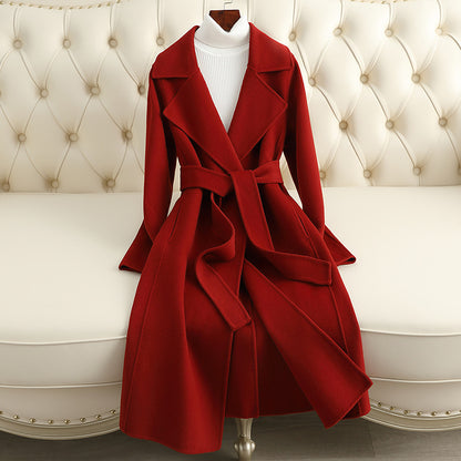 H4287 Women's wool coat
