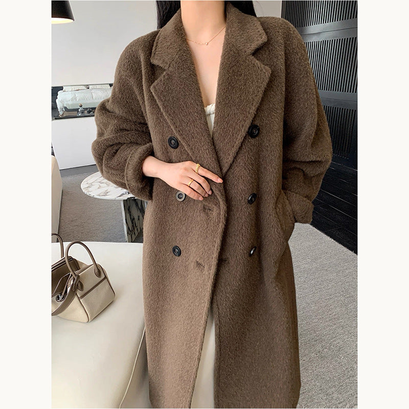 H4290 Women's wool coat