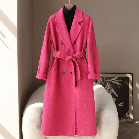 H4298 Women's wool coat
