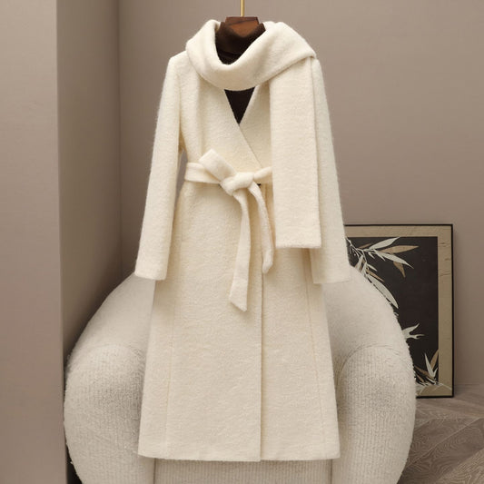 H4291 Women's wool coat