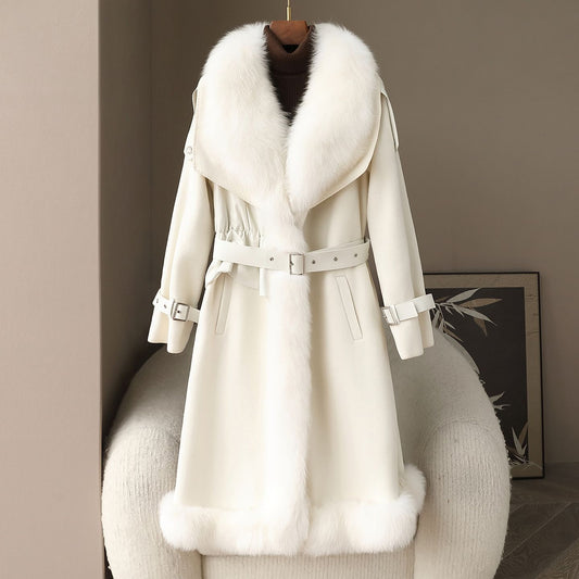 H4295 Women's wool coat