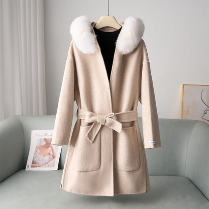 H4299 Women's wool coat