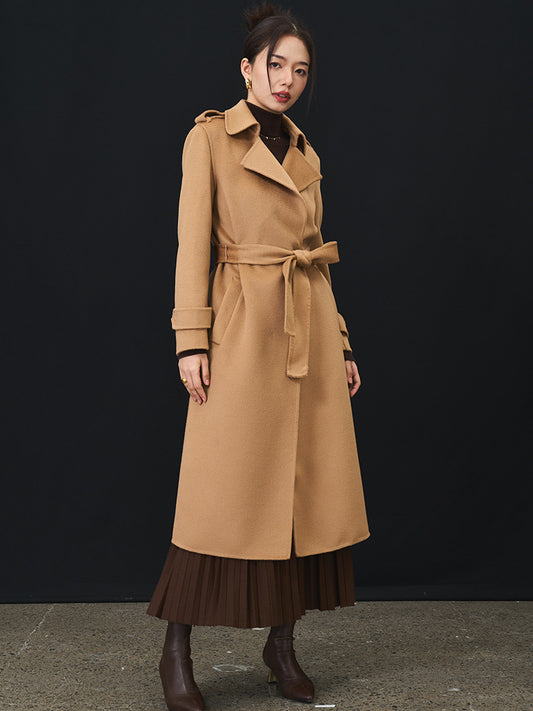 H4302 Women's wool coat