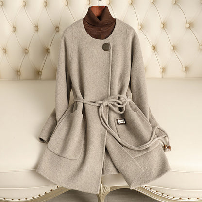 H4346 cashmere coat