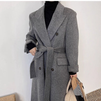 H4351 cashmere coat