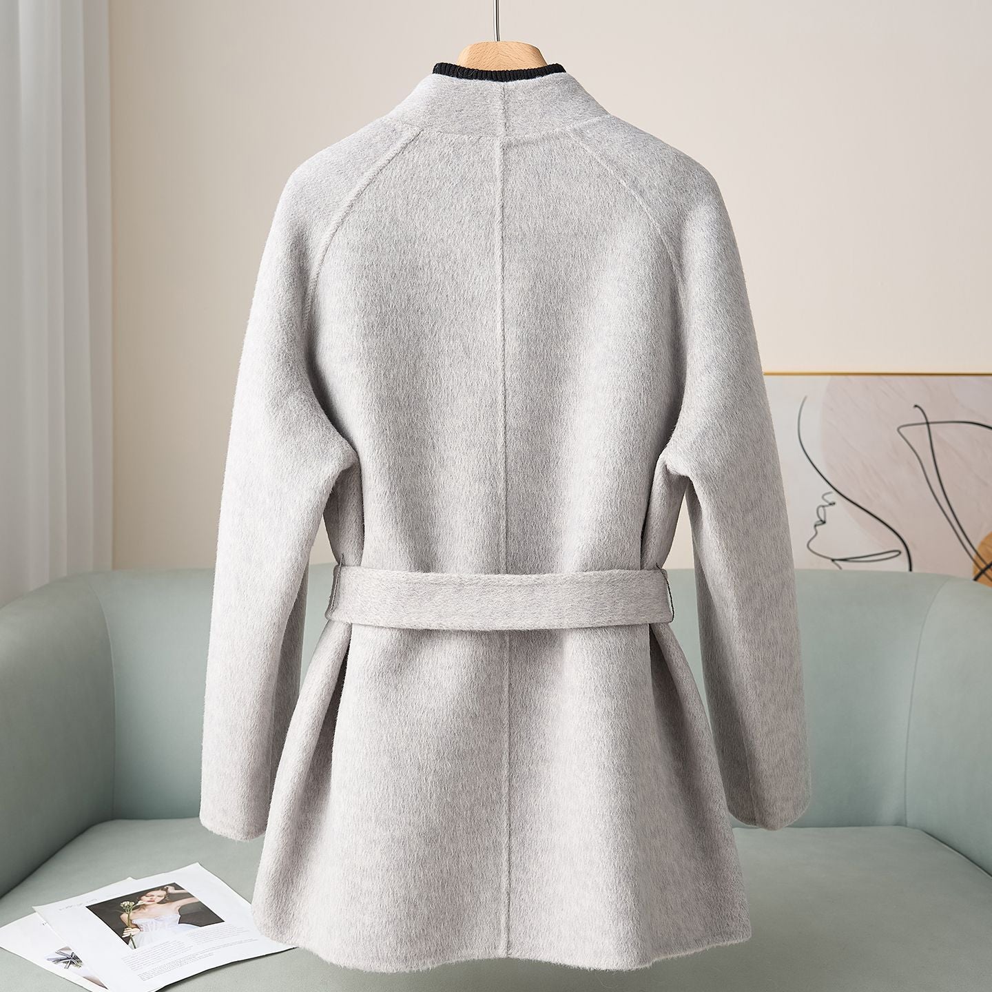 H4396 cashmere coat