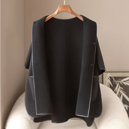 H4422 Women's cashmere coat