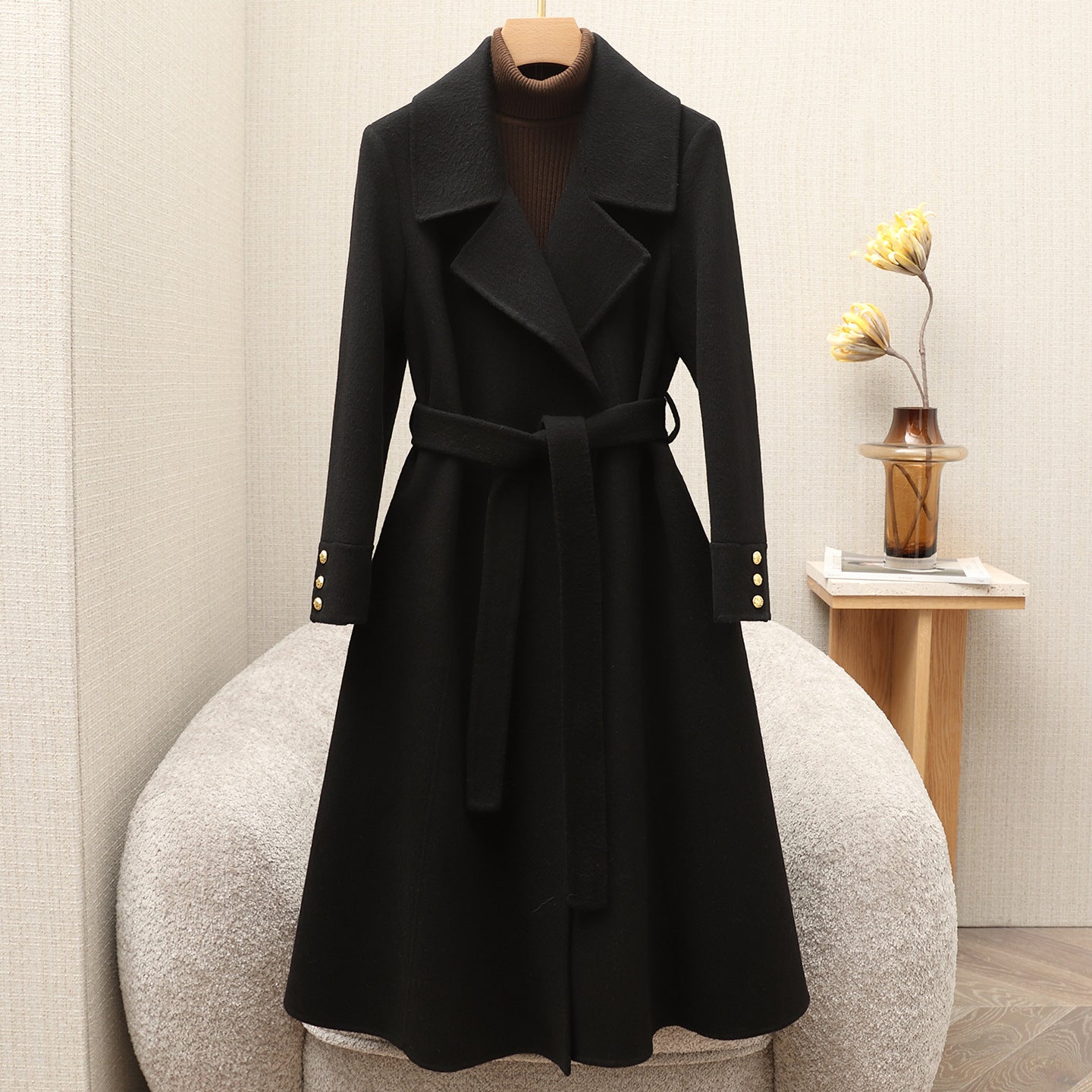 H4411 cashmere coat
