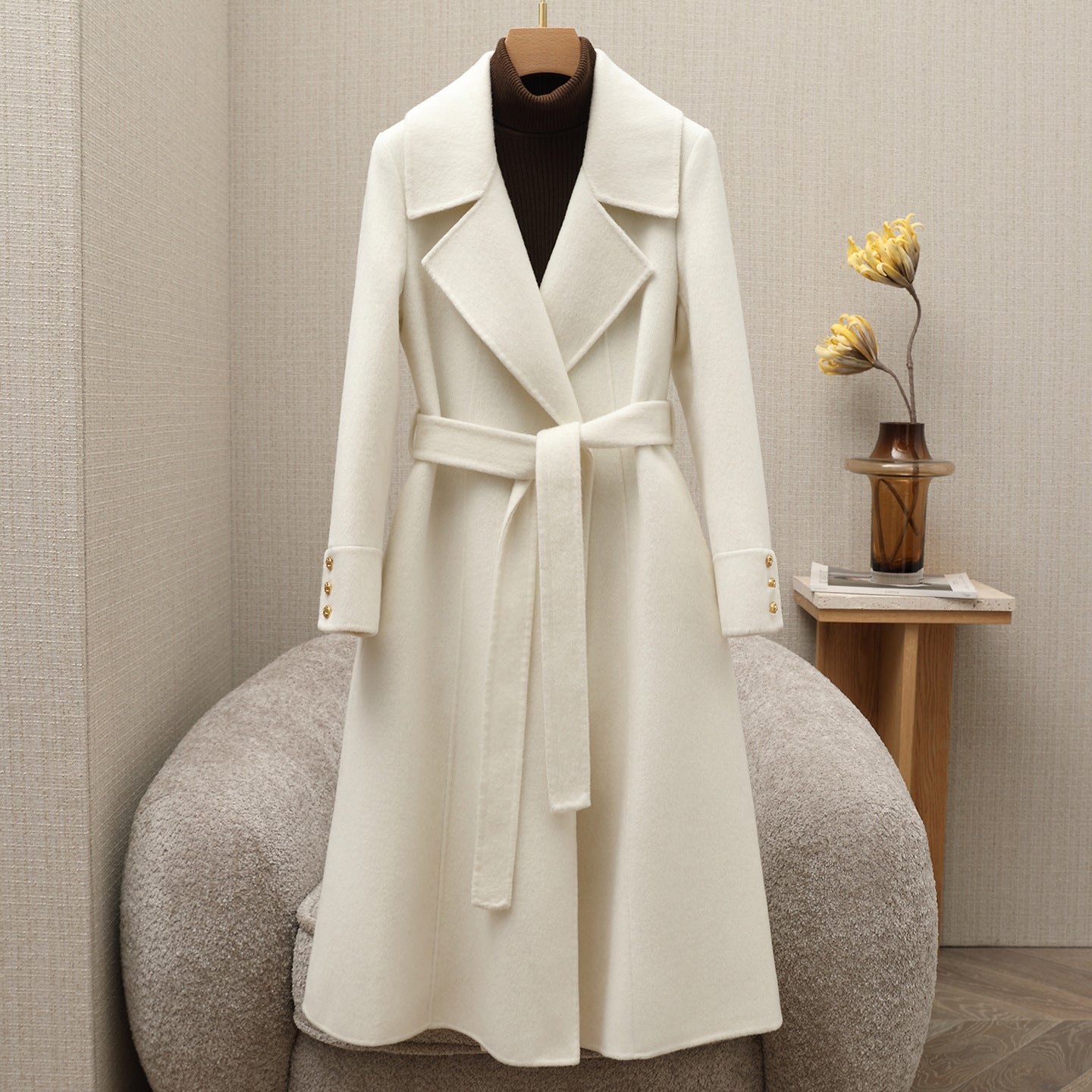 H4411 cashmere coat