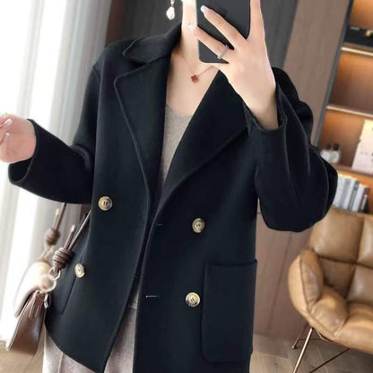 H4472 Women's cashmere coat
