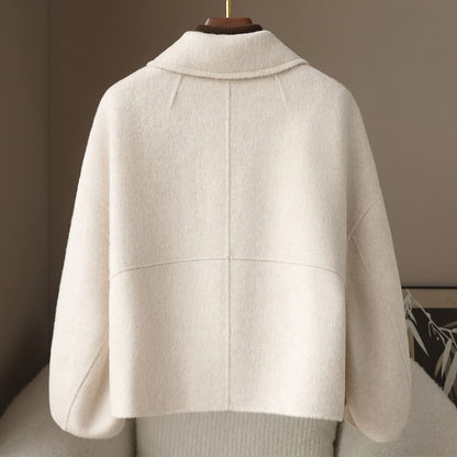H4452 Women's cashmere coat