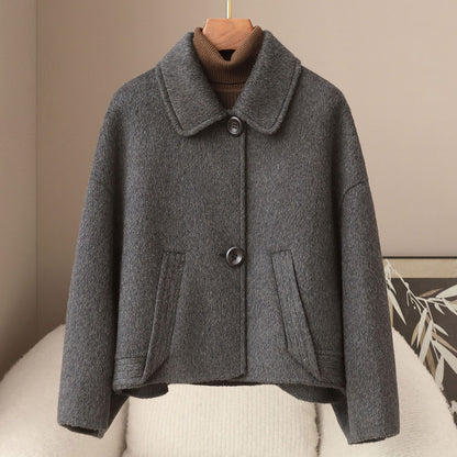 H4452 Women's cashmere coat