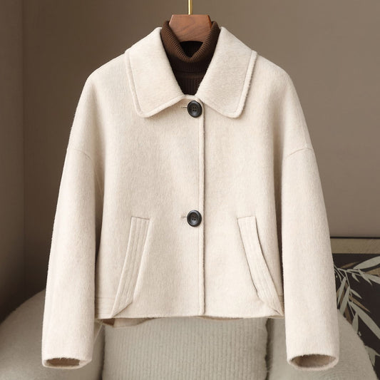 H4452 Women's cashmere coat