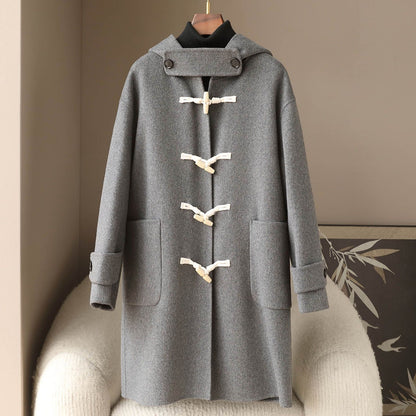 H4503 Women's cashmere coat