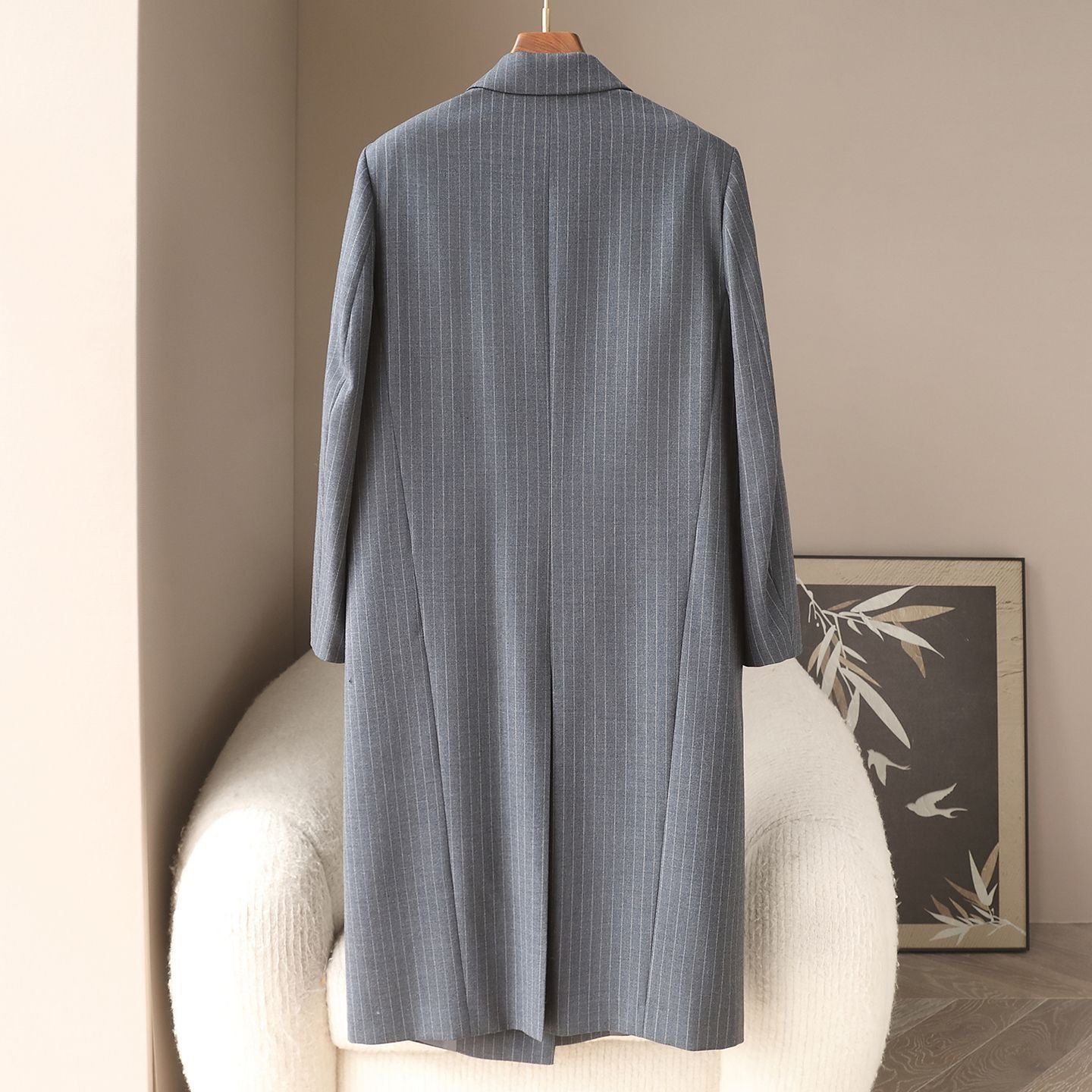 H4458 Women's cashmere coat