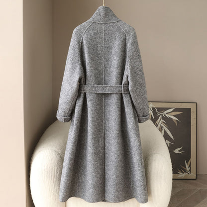 H4457 Women's cashmere coat