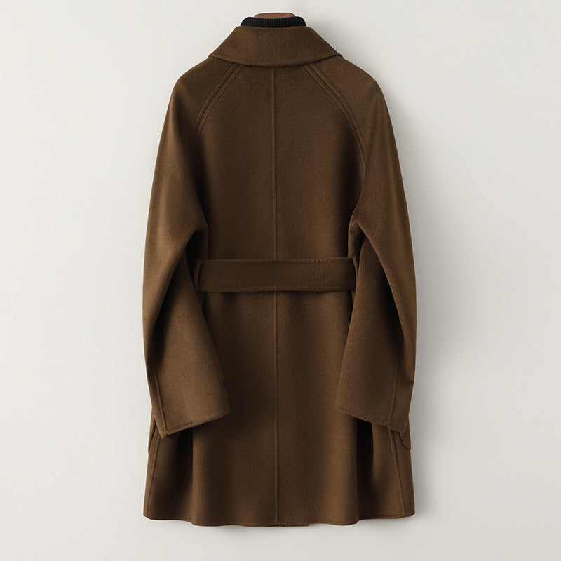 H4454 Women's cashmere coat