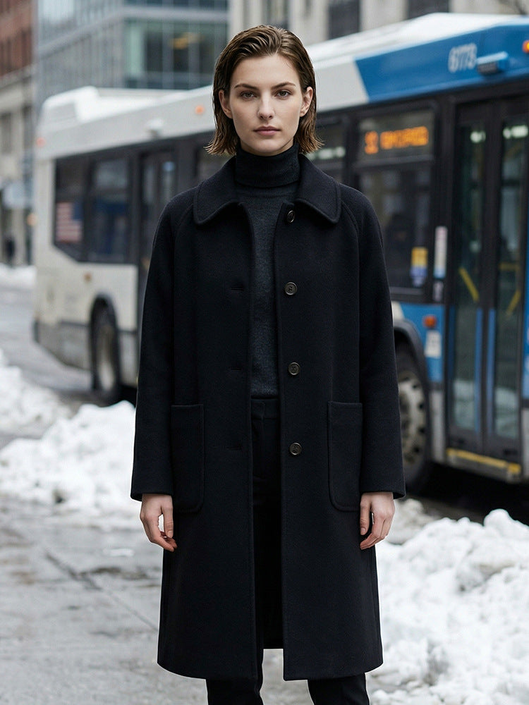 H4478 Women's cashmere coat