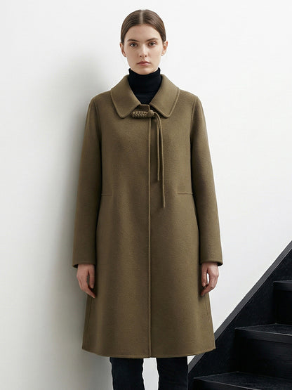 H4502 Women's cashmere coat
