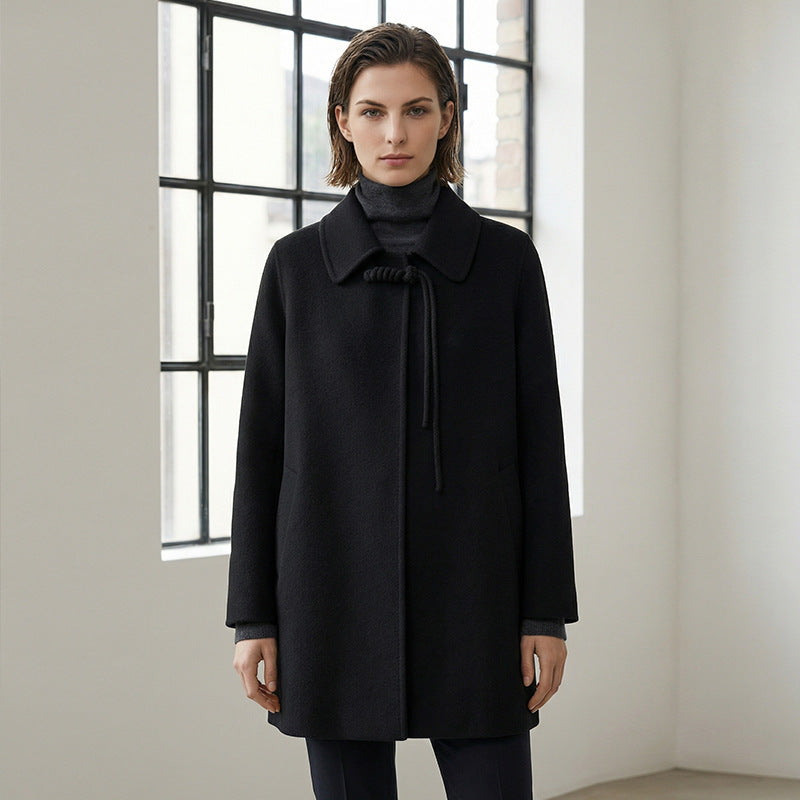 H4501 Women's cashmere coat