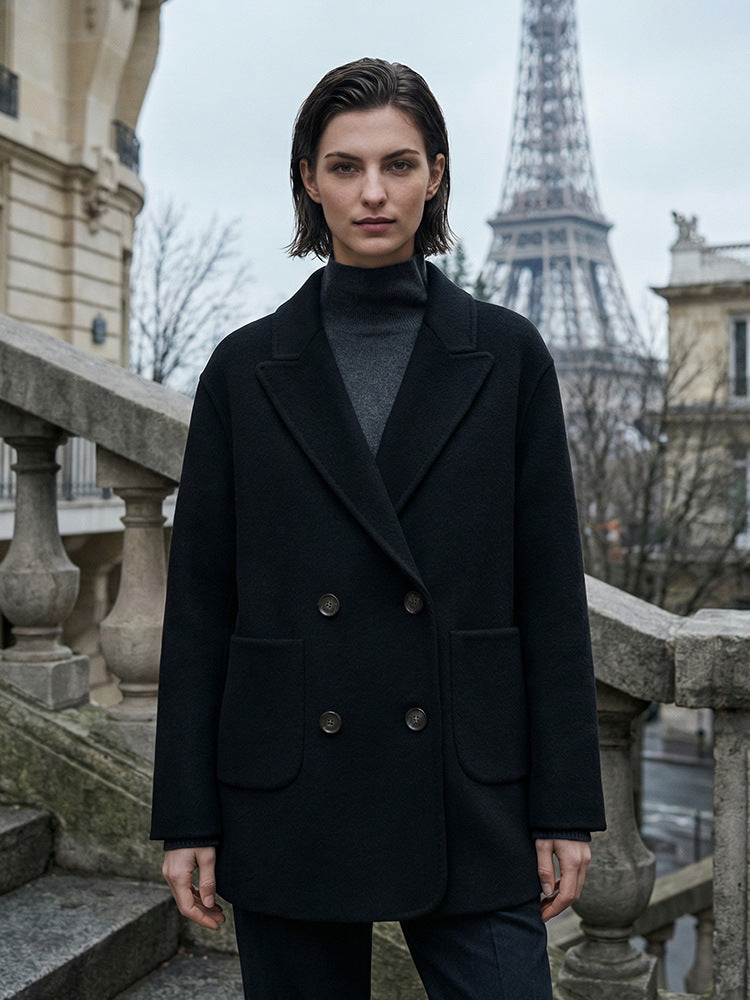 H4500 Women's cashmere coat