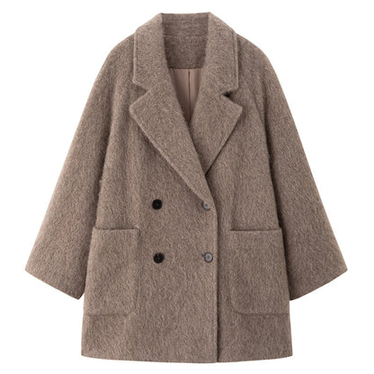 H4509 Women's cashmere coat