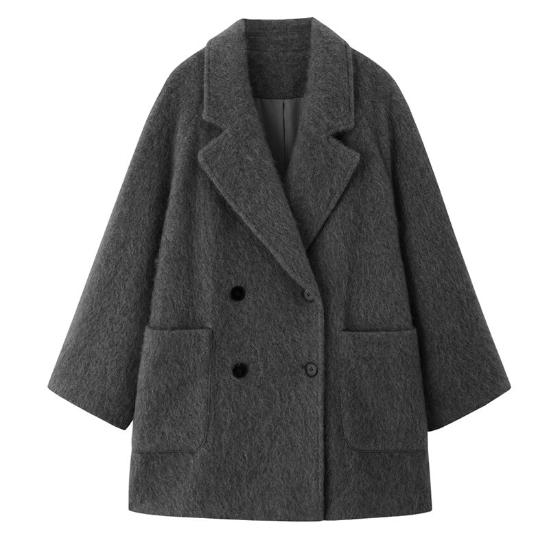 H4492 Women's cashmere coat