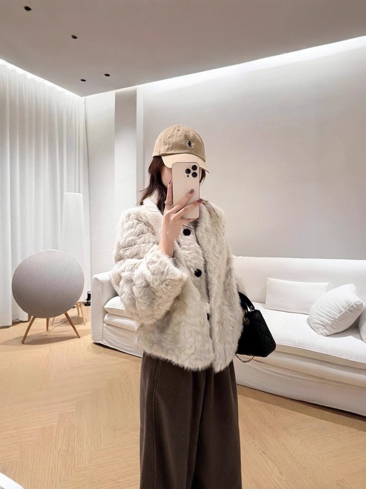 H4532 Women's wool coat