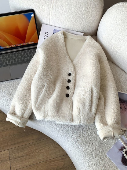 H4516 Women's wool coat