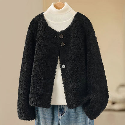 H4546 Women's wool coat