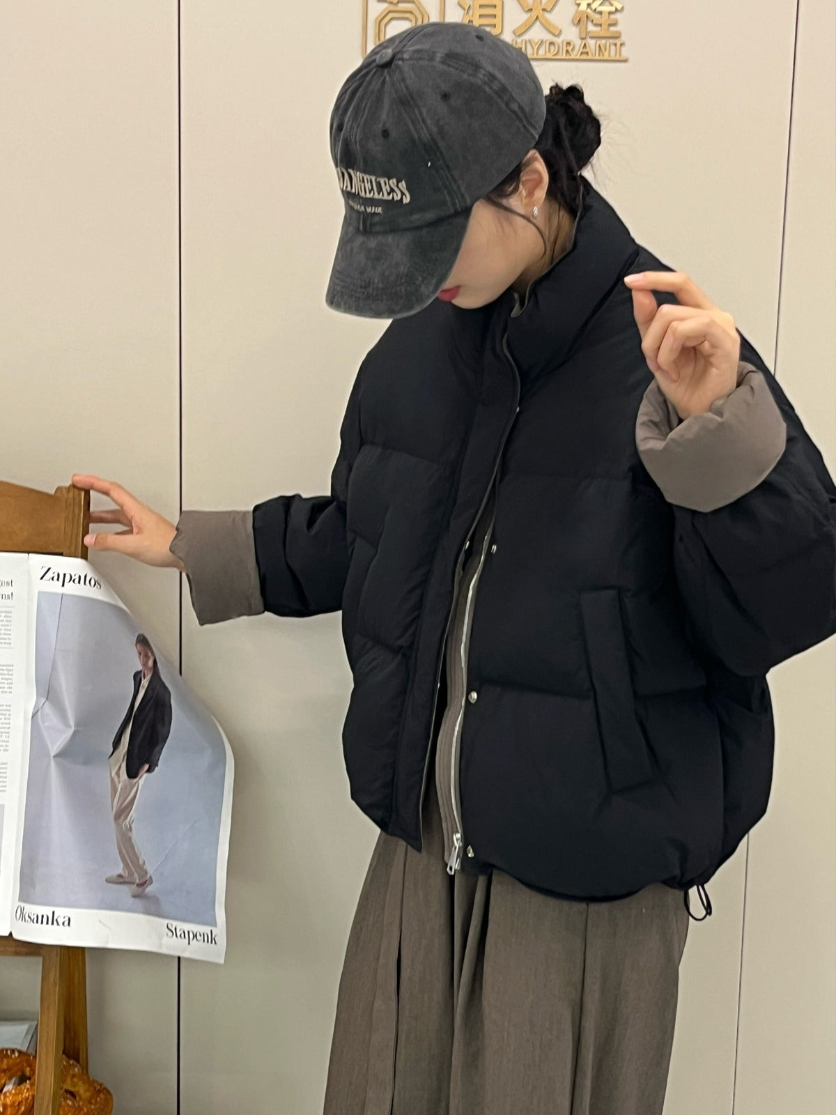 H4561 Women's down jacket