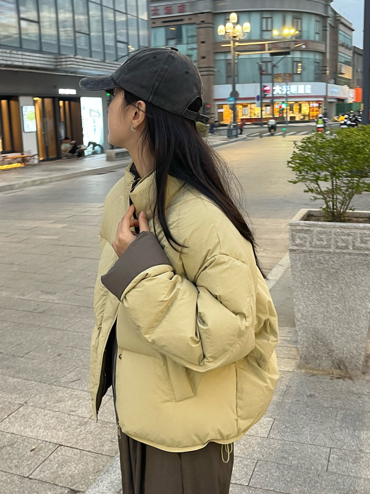 H4585 Women's down jacket