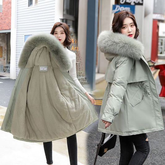 H4589 Women's down cotton coat