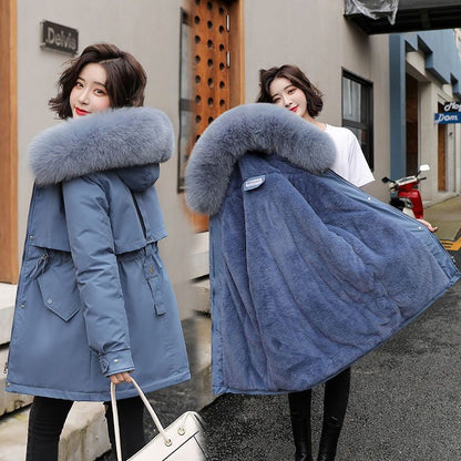 H4627 Women's down cotton coat