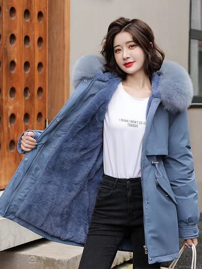 H4594 Women's down cotton coat