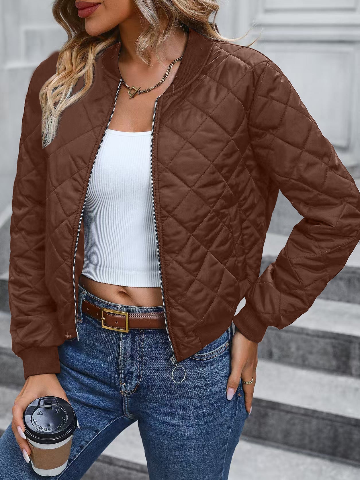 H4716 Women's down jacket