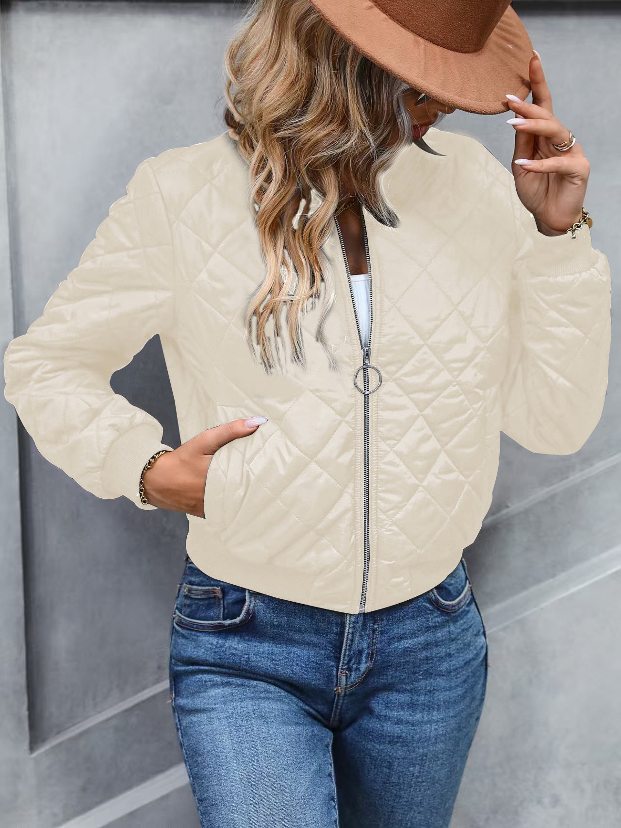 H4647 Women's down jacket