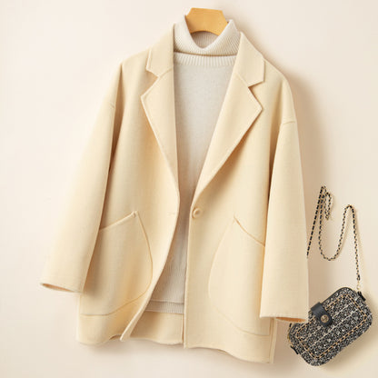 H4774 Women's cashmere coat