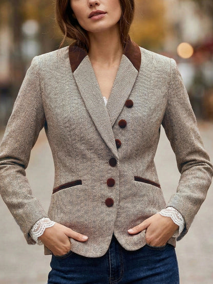 H4832 Women's suit jacket