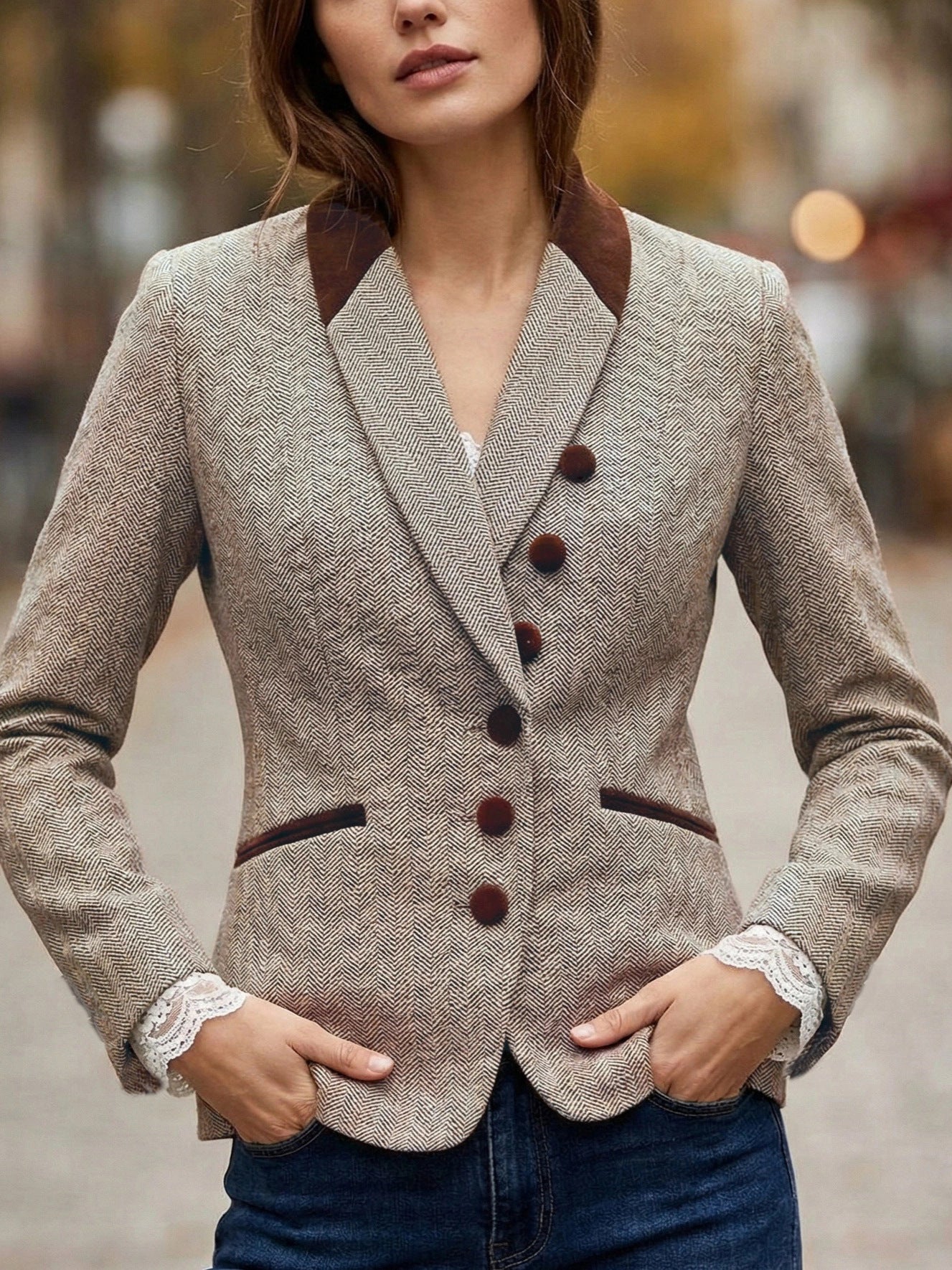H4812  Women's suit jacket