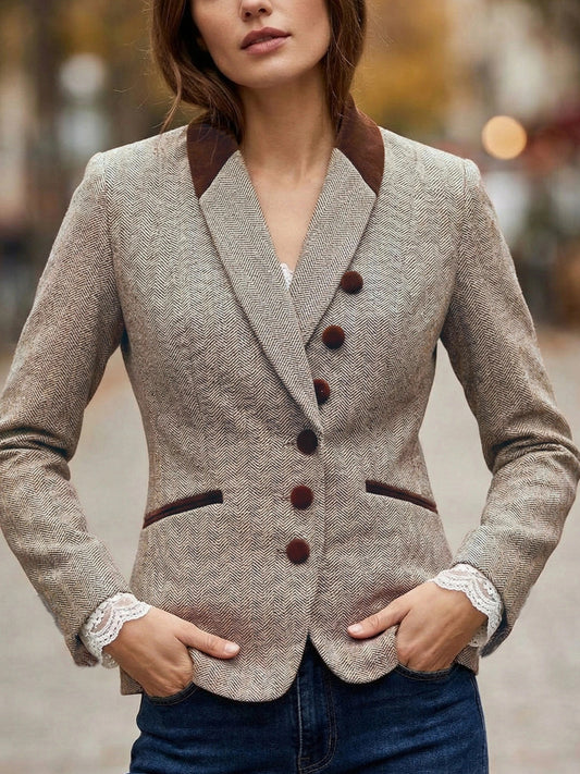 H4844 Women's suit jacket