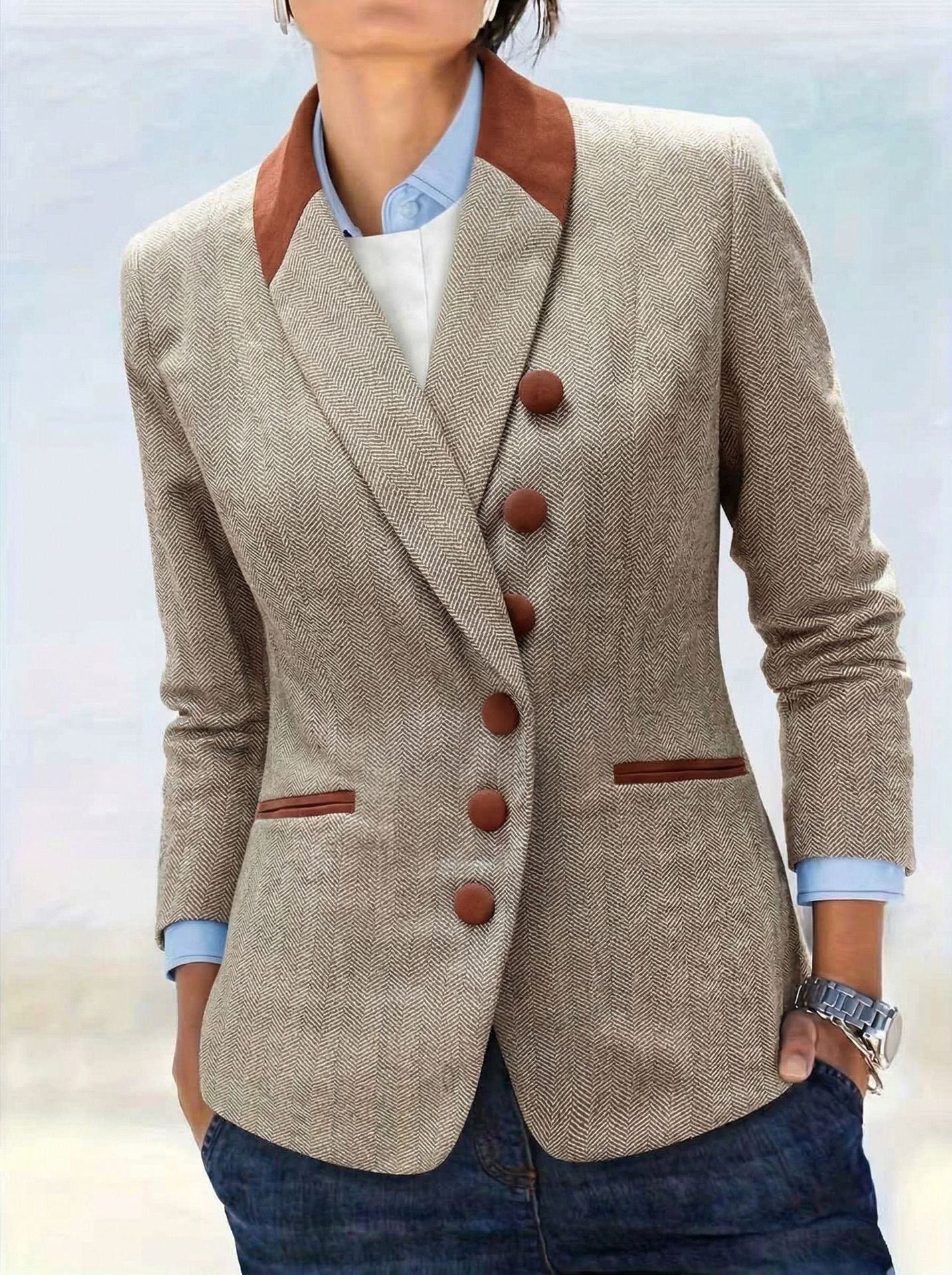 H4812  Women's suit jacket