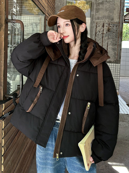 H4875 Women's down cotton jacket