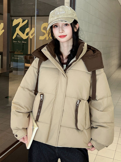 H4853 Women's down cotton jacket